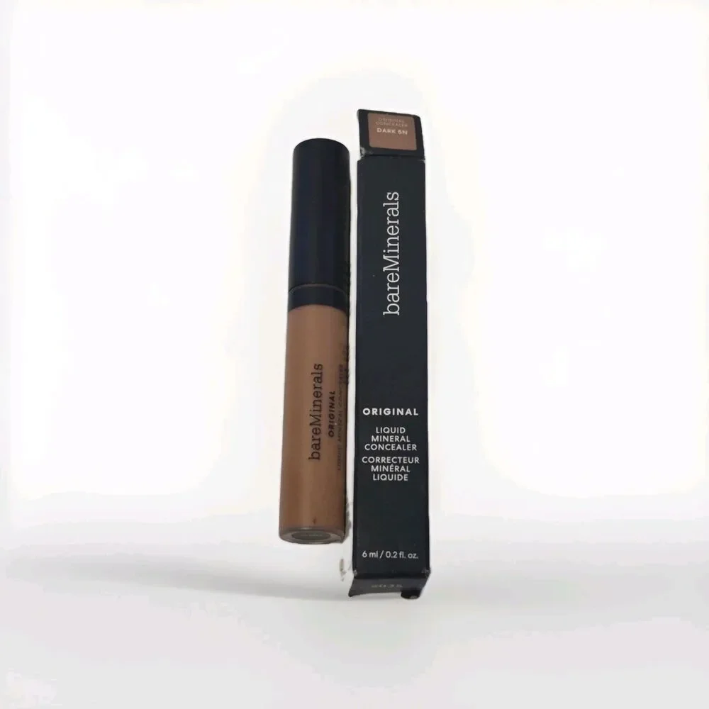 bareMinerals Original Liquid Mineral Concealer Dark 5N Shade New